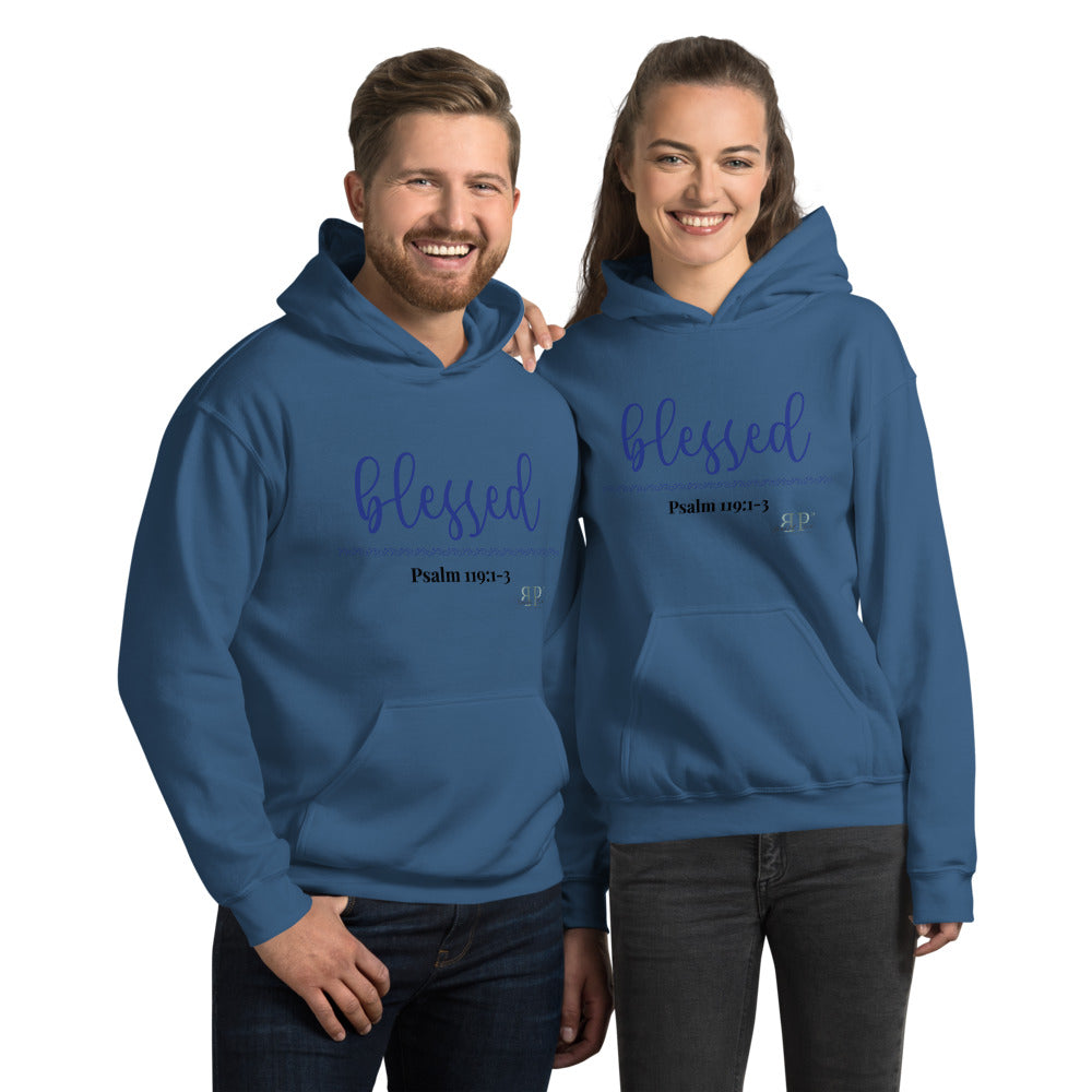Blessed- Psalm 119:1-3 Unisex Hoodie
