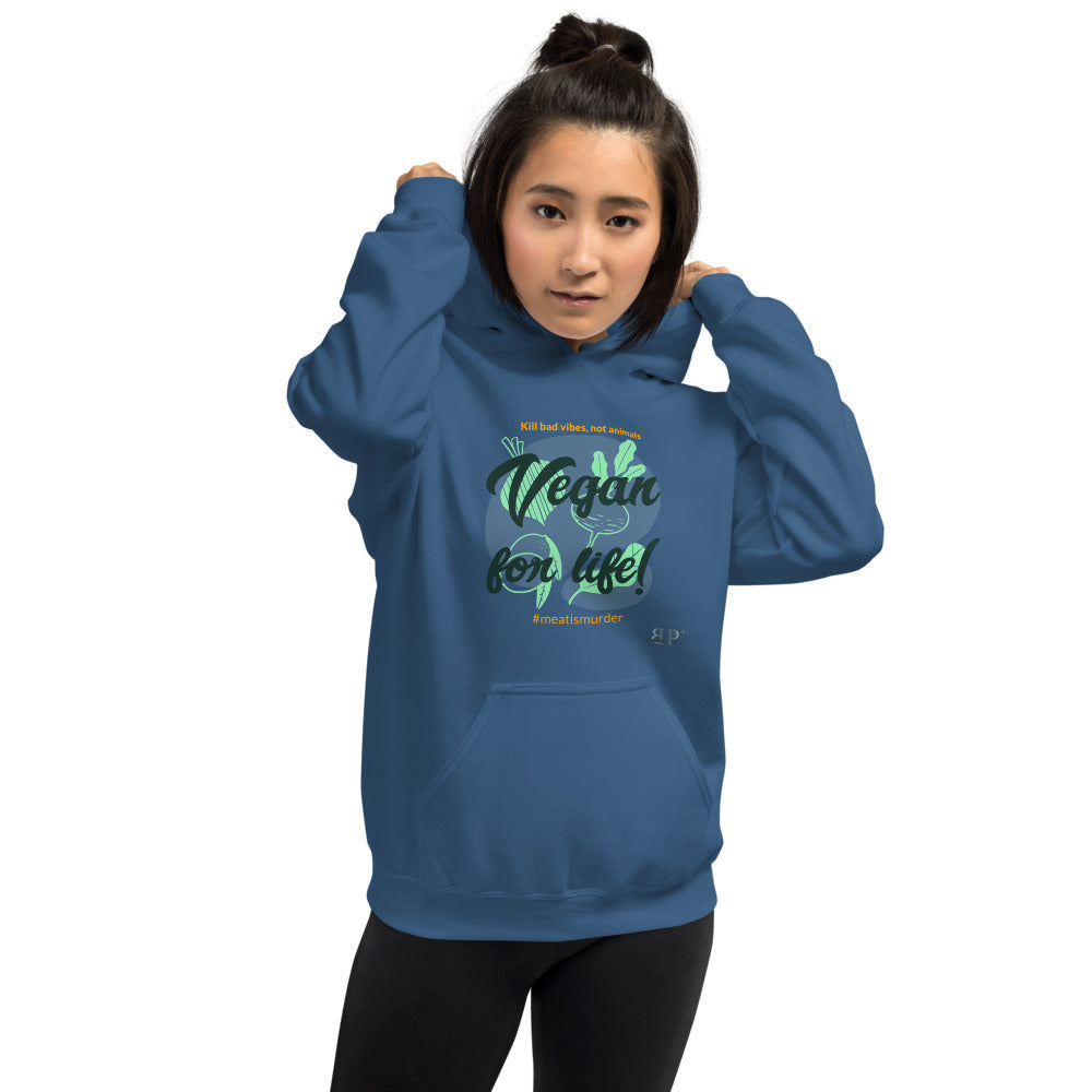 Vegan for Life Unisex Hoodie