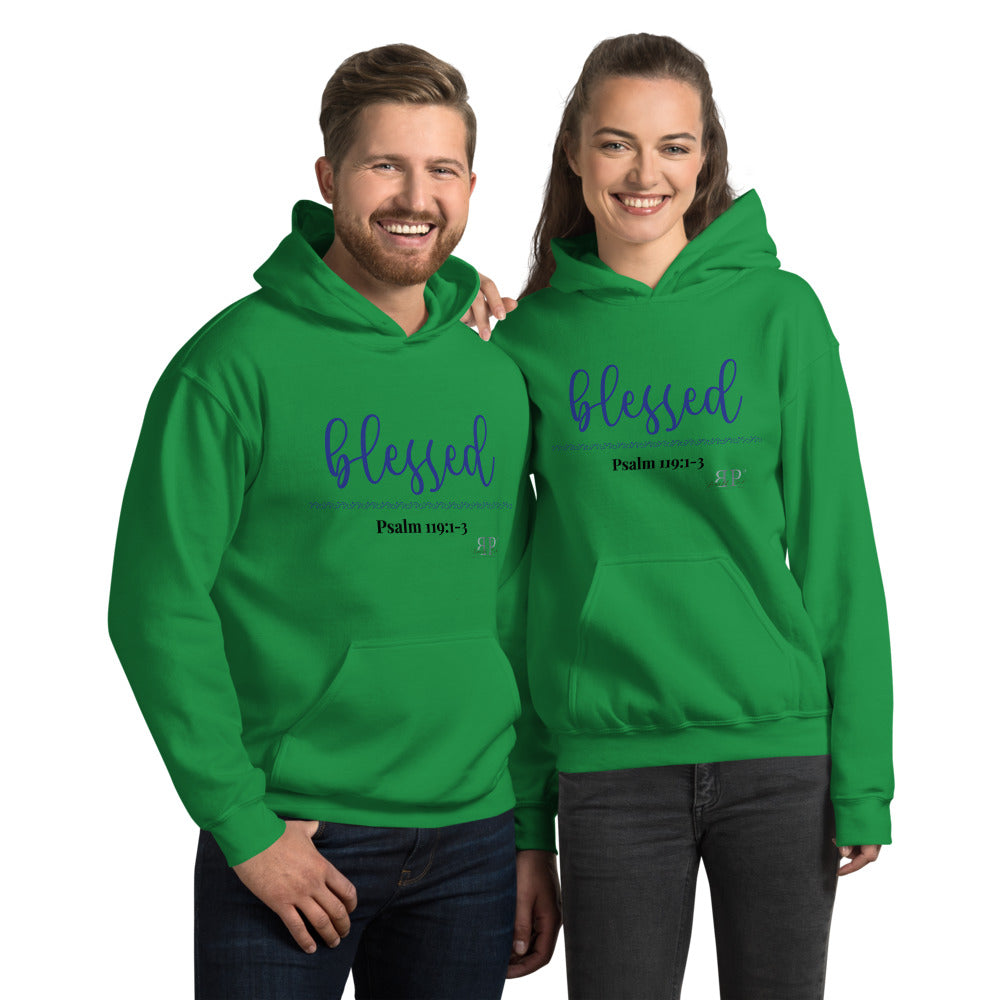 Blessed- Psalm 119:1-3 Unisex Hoodie