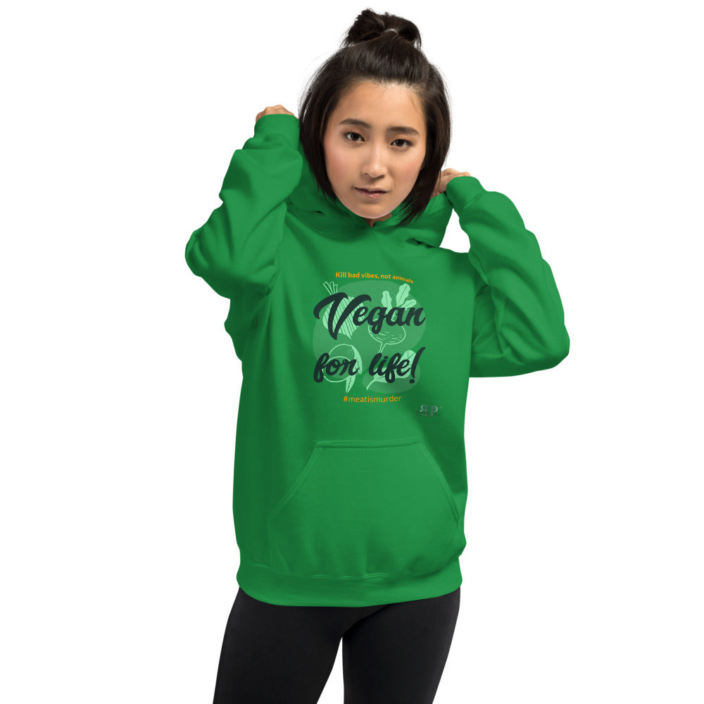 Vegan for Life Unisex Hoodie