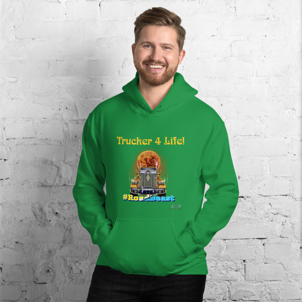 Trucker 4 Life! Unisex Hoodie