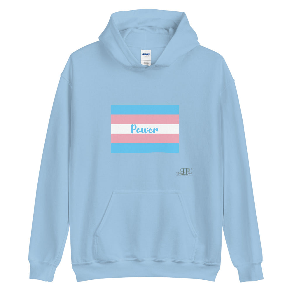 Trans Flag Unisex Hoodie