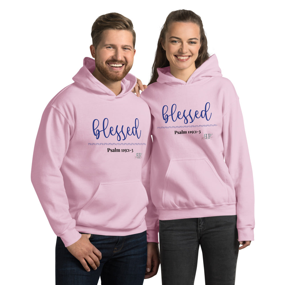 Blessed- Psalm 119:1-3 Unisex Hoodie
