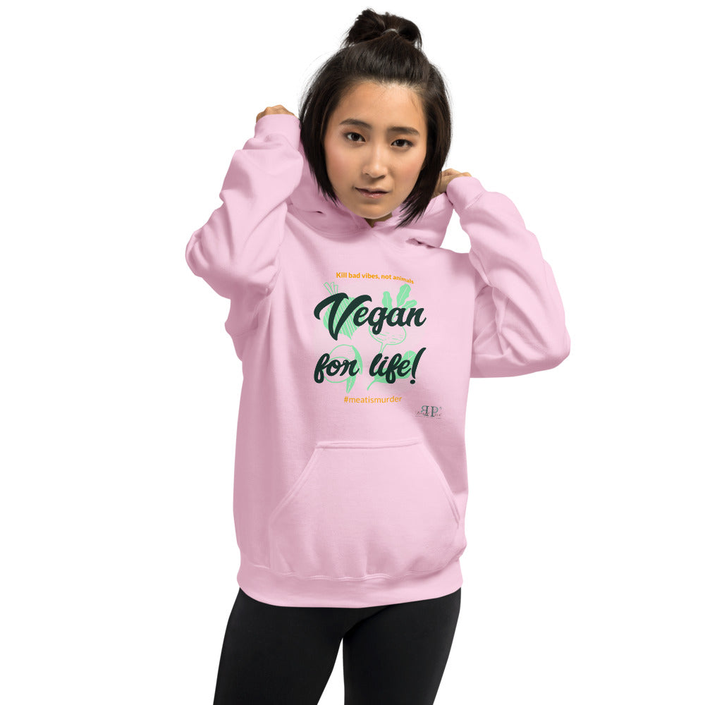 Vegan for Life Unisex Hoodie