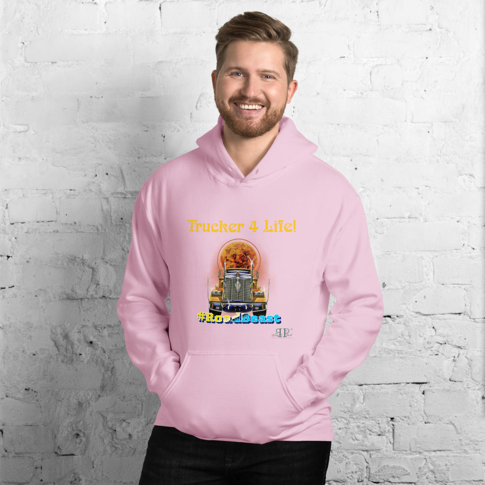 Trucker 4 Life! Unisex Hoodie