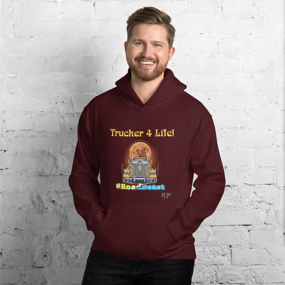 Trucker 4 Life! Unisex Hoodie