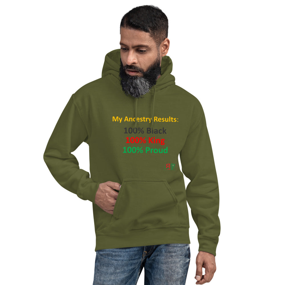 100% King Colors of the Motherland Unisex Hoodie
