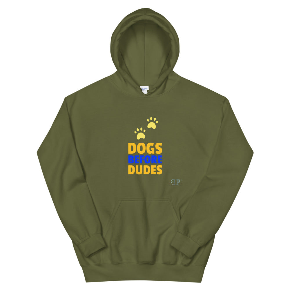 Dogs Before Dudes Unisex Hoodie