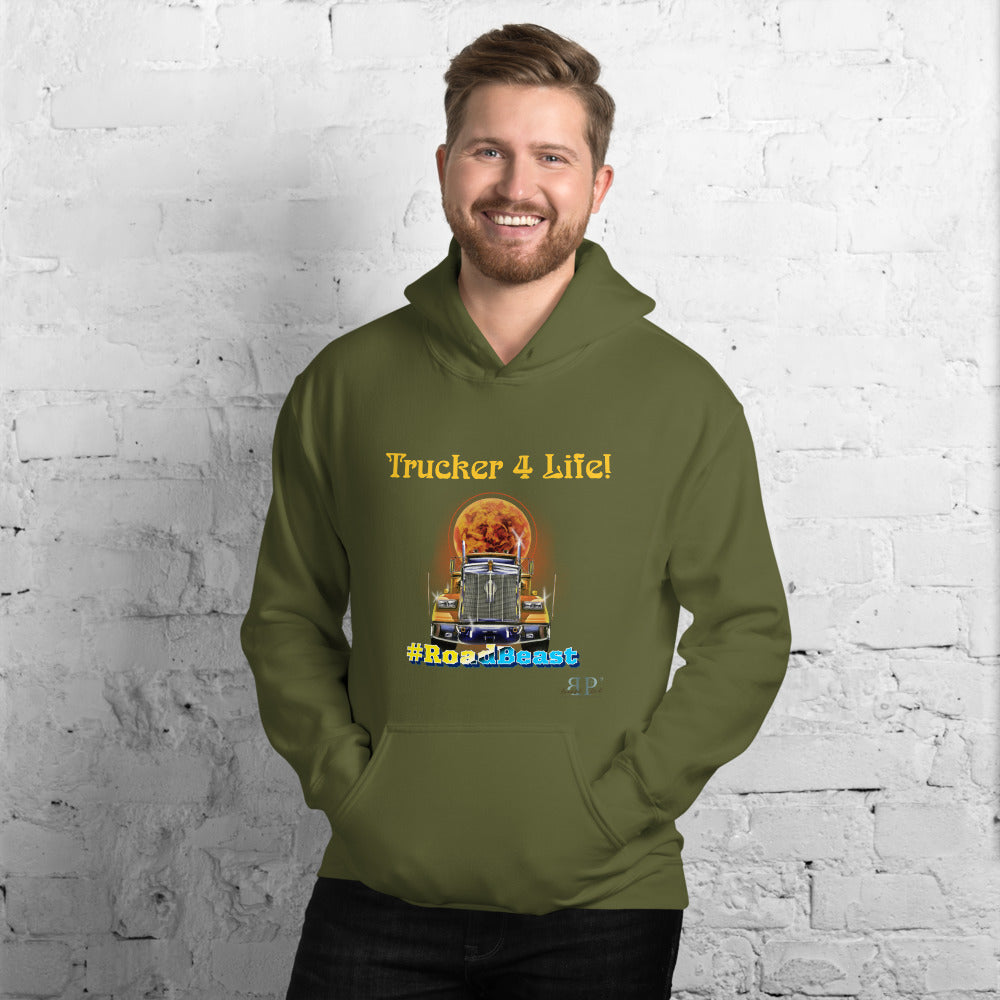 Trucker 4 Life! Unisex Hoodie