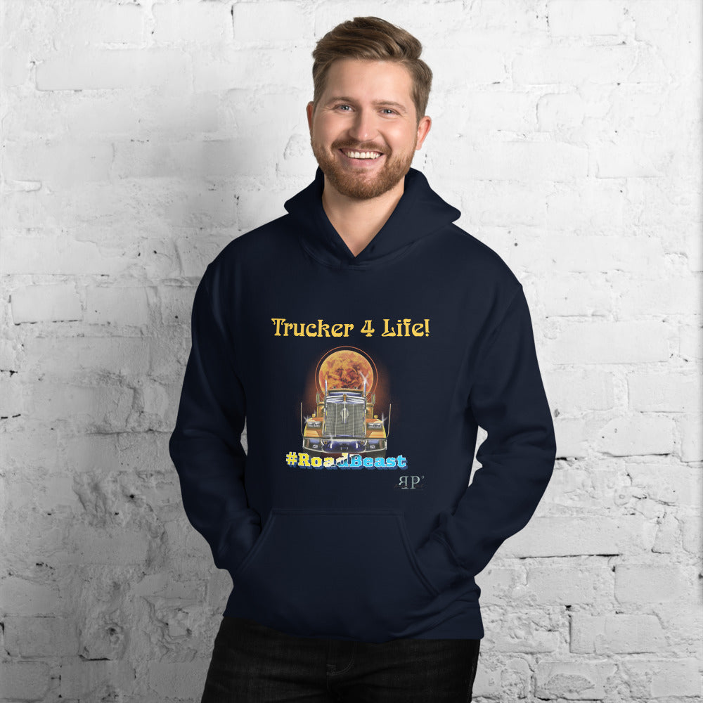 Trucker 4 Life! Unisex Hoodie