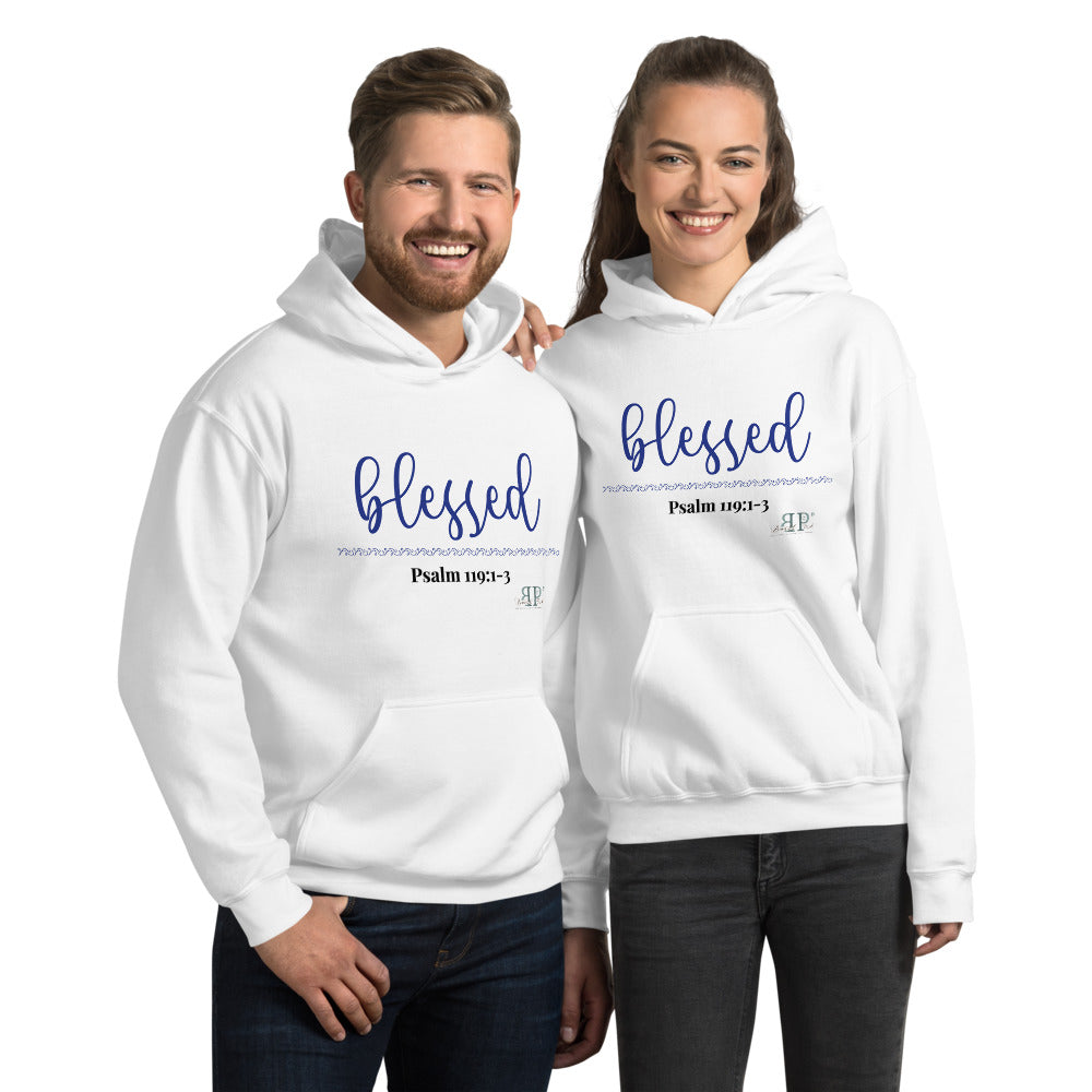 Blessed- Psalm 119:1-3 Unisex Hoodie