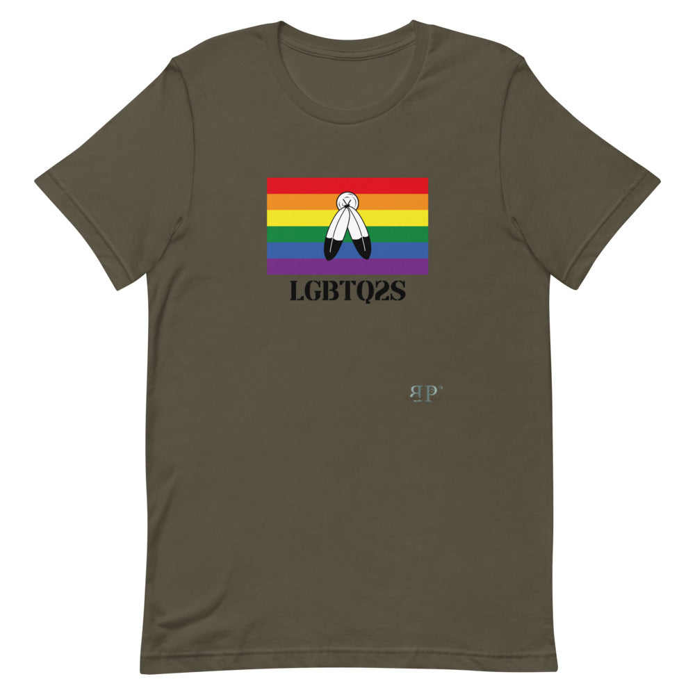 LGBTQ 2 Spirited Short-Sleeve Unisex T-Shirt