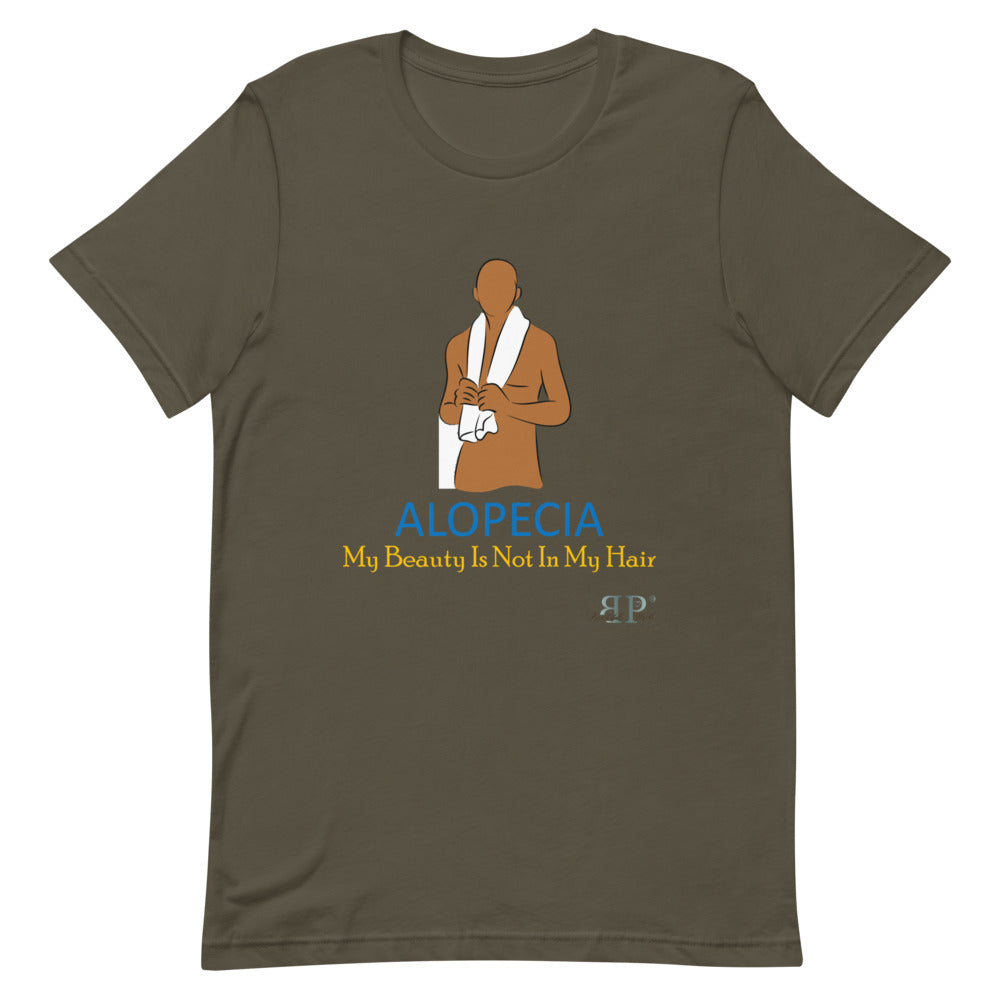 Alopecia- My Beauty Is Not My Hair Unisex T-Shirt- Male