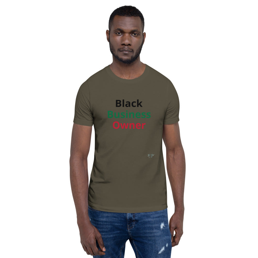 Black Business Owner Unisex T-Shirt