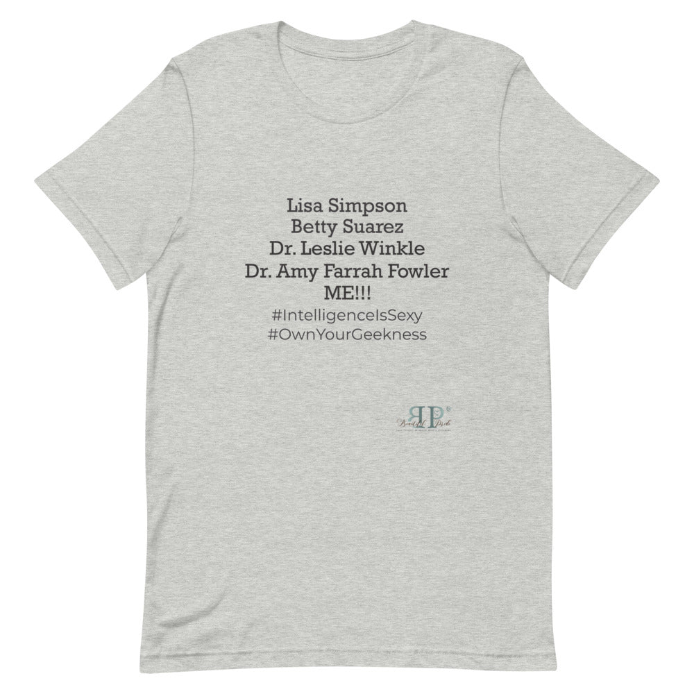 Intelligence Is Sexy Unisex T-Shirt -Female