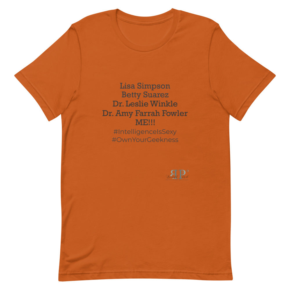 Intelligence Is Sexy Unisex T-Shirt -Female