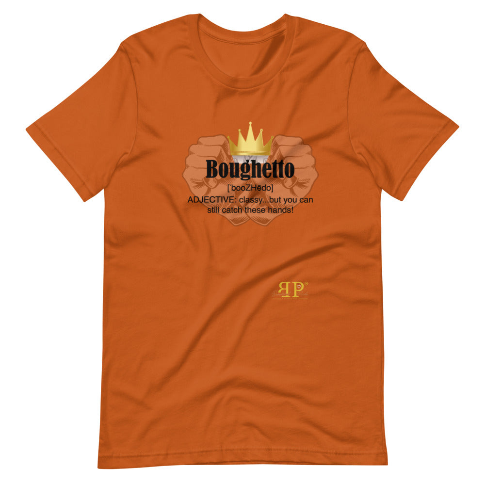 Boughetto: An Adjective Unisex T-Shirt