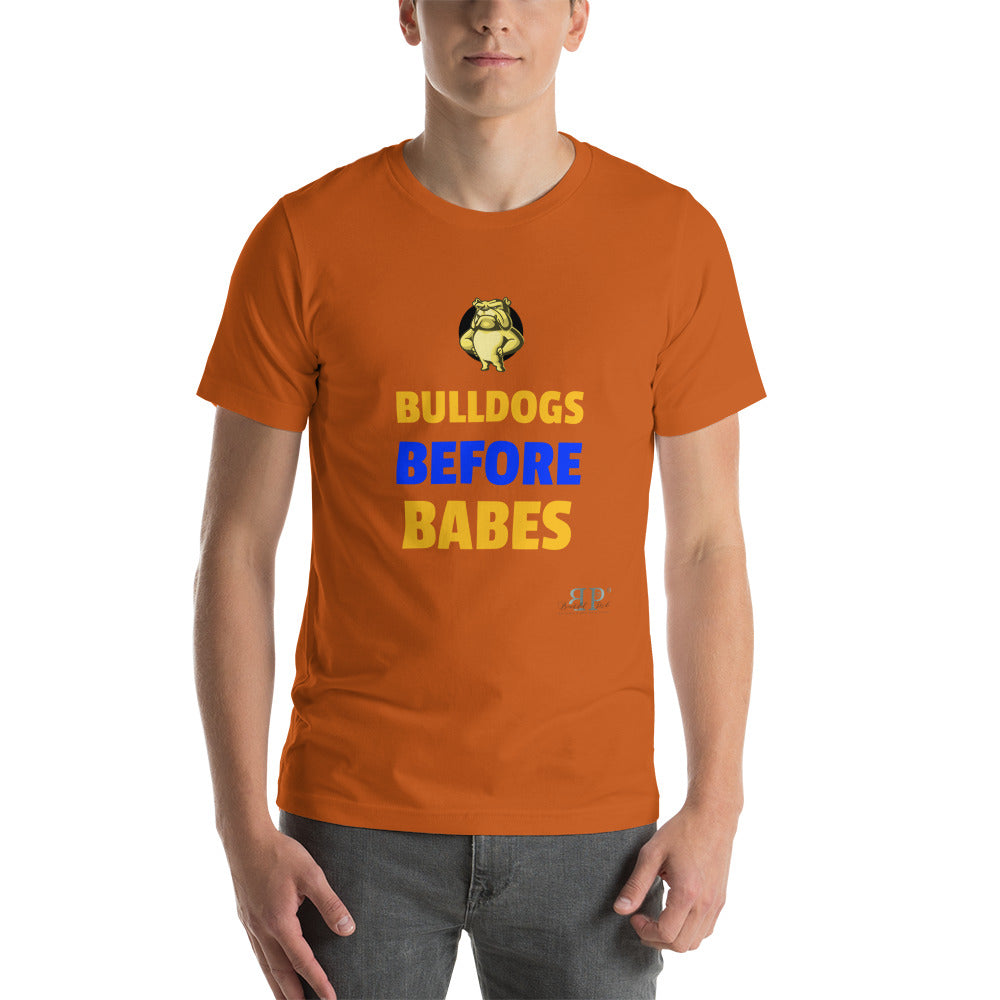 Bulldogs Before Babes Unisex T-Shirt