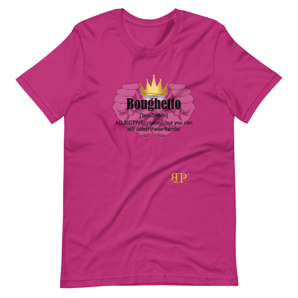 Boughetto: An Adjective Unisex T-Shirt