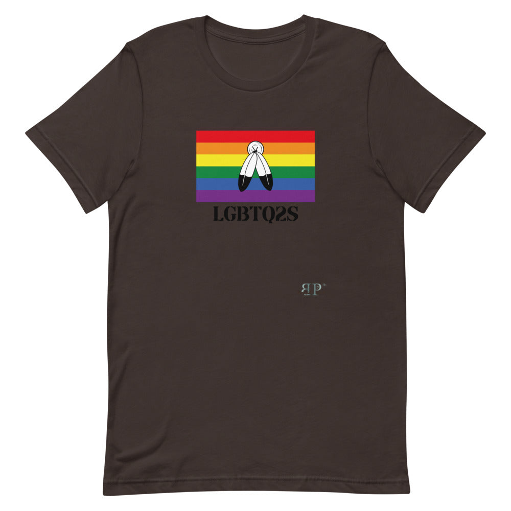 LGBTQ 2 Spirited Short-Sleeve Unisex T-Shirt