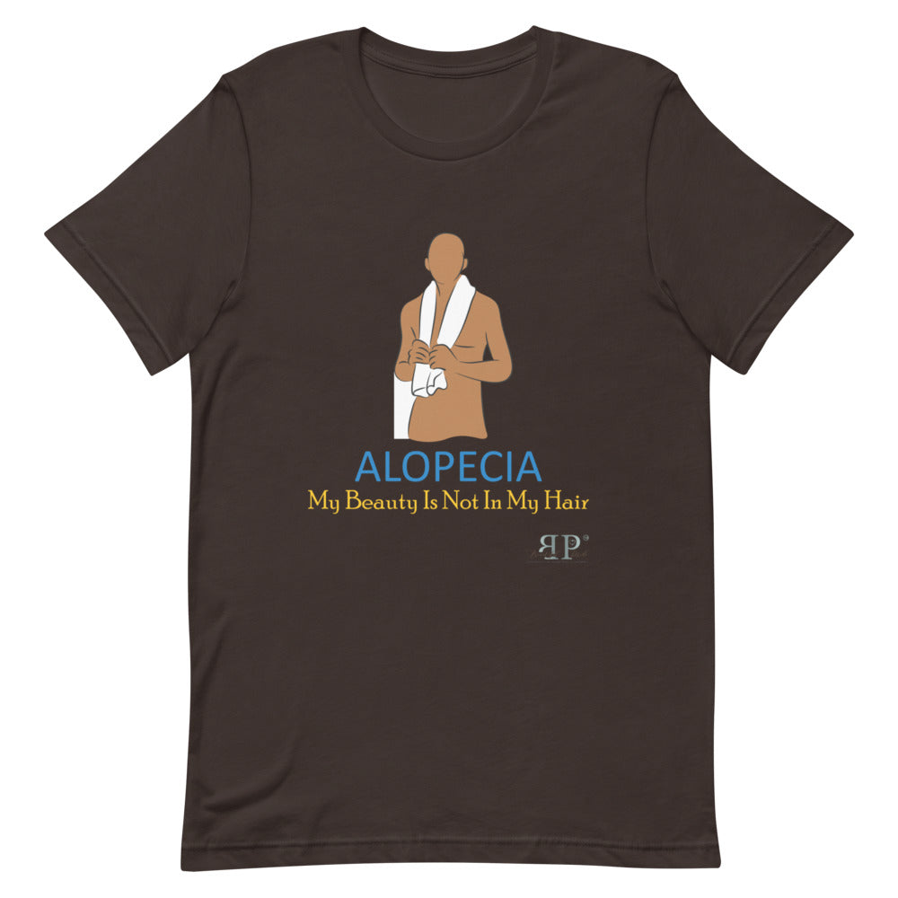 Alopecia- My Beauty Is Not My Hair Unisex T-Shirt- Male