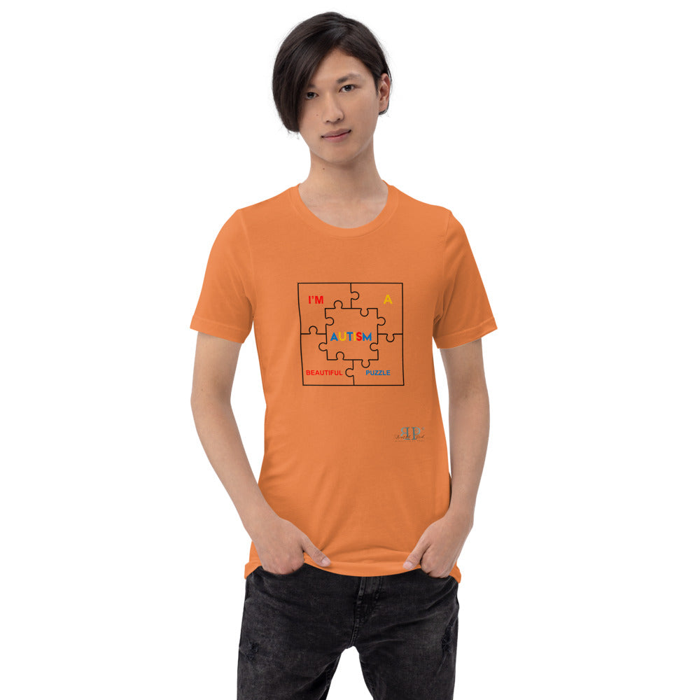 AUTISM- I am a Beautiful Puzzle Unisex T-Shirt