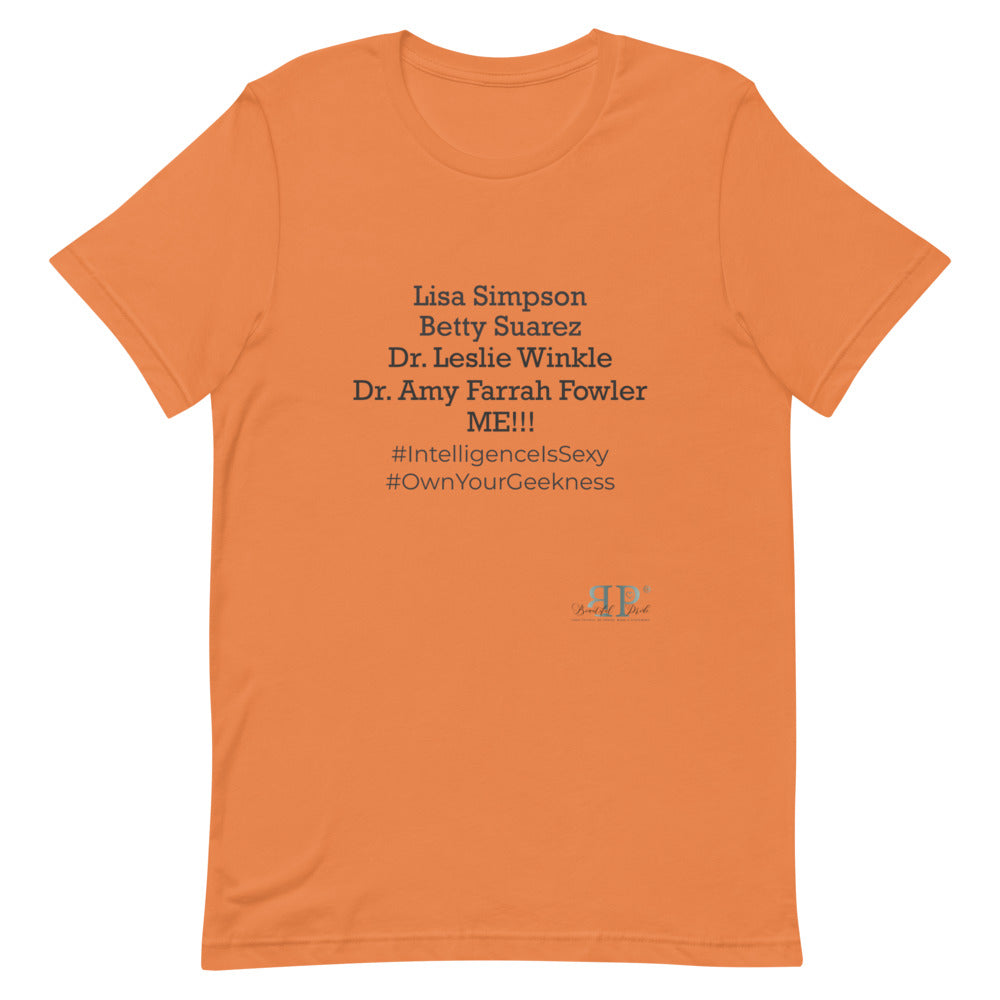 Intelligence Is Sexy Unisex T-Shirt -Female