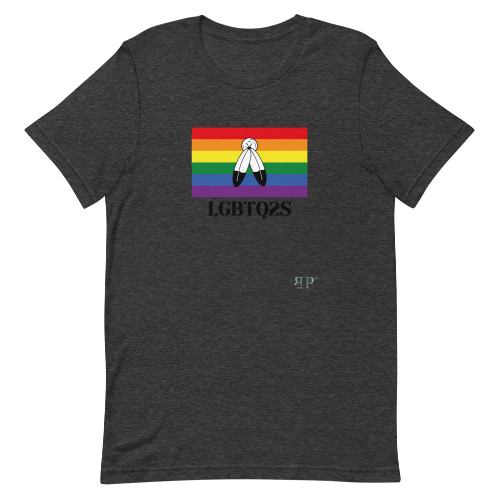 LGBTQ 2 Spirited Short-Sleeve Unisex T-Shirt