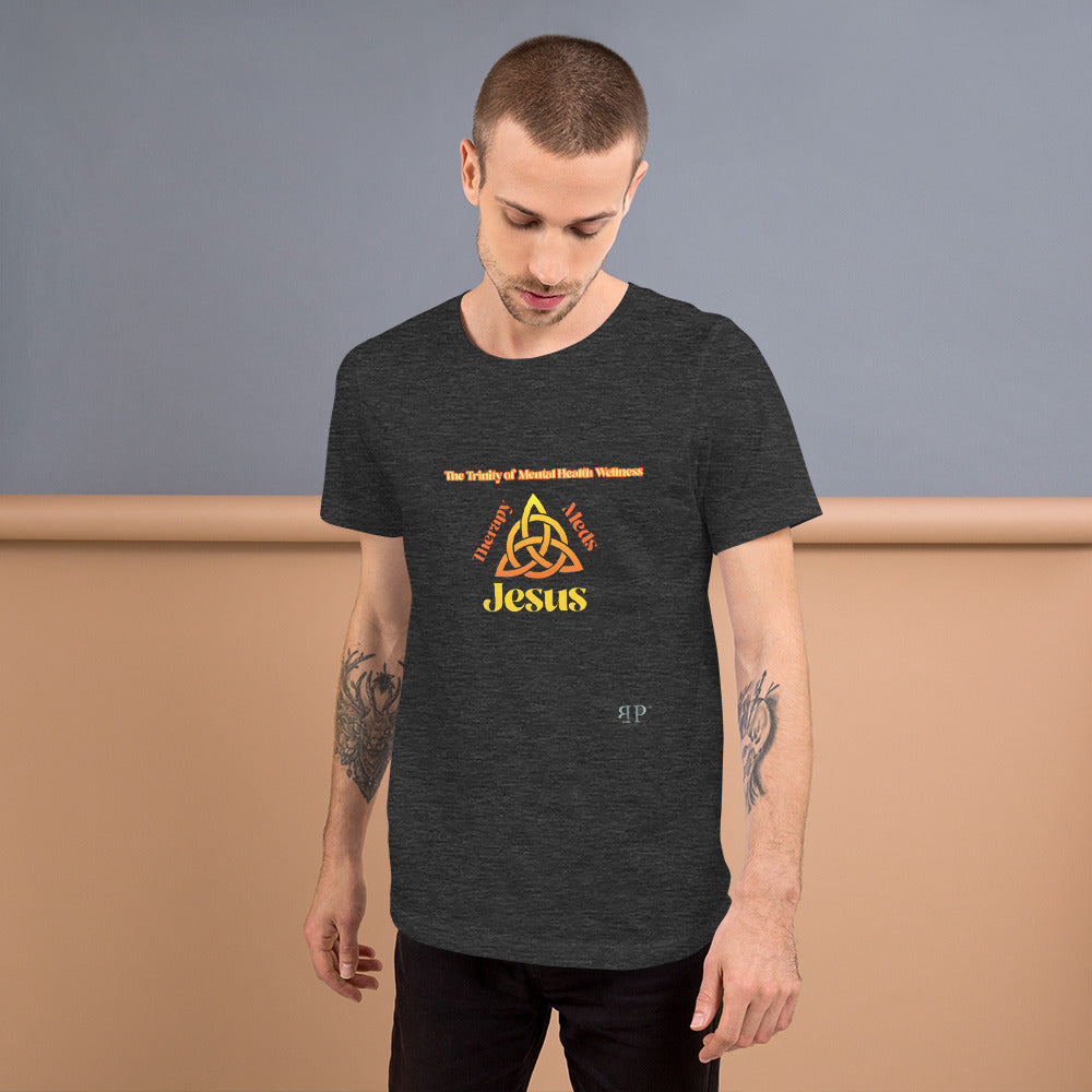 Mental Health Trinity Unisex t-shirt