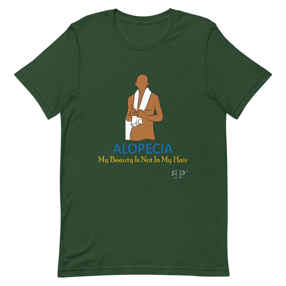 Alopecia- My Beauty Is Not My Hair Unisex T-Shirt- Male