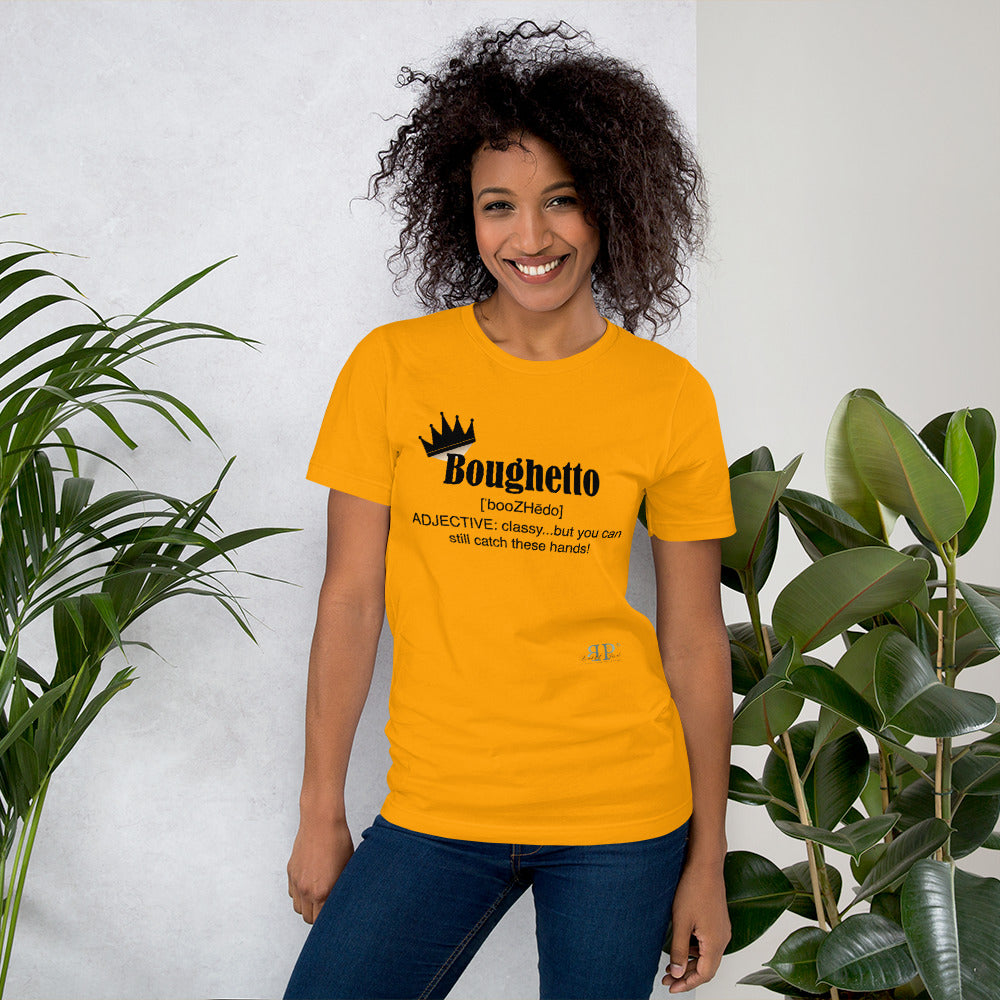Boughetto: An Adjective Unisex T-Shirt