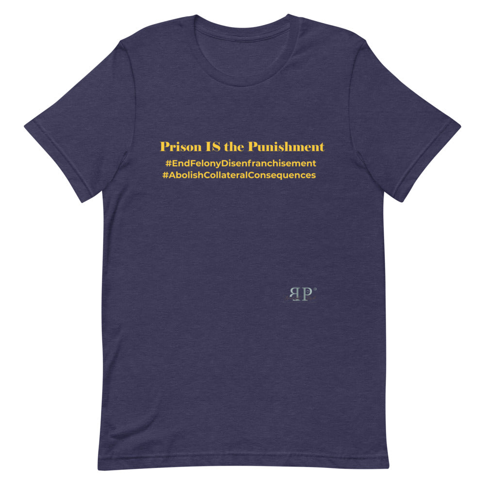 Prison IS the Punishment Unisex T-Shirt