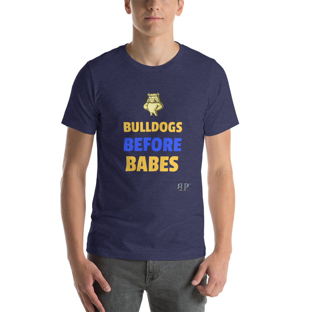 Bulldogs Before Babes Unisex T-Shirt
