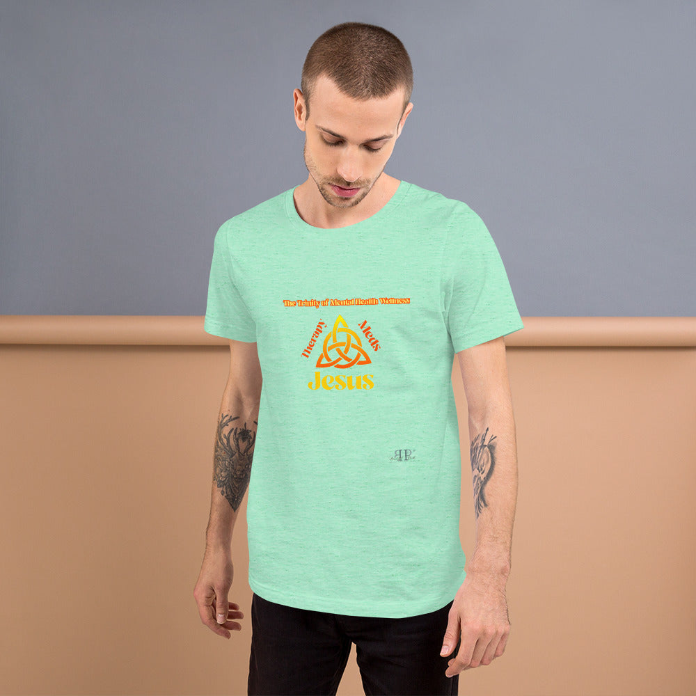 Mental Health Trinity Unisex t-shirt