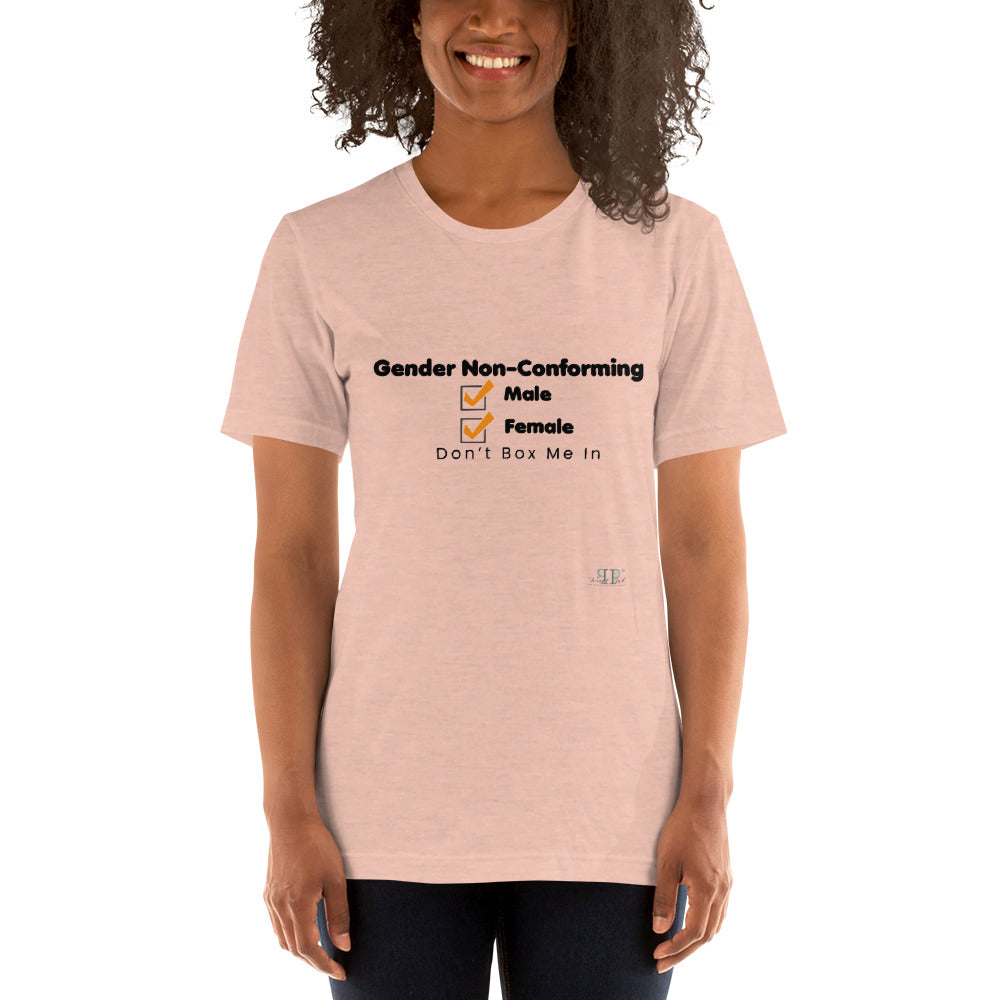 Gender Nonconforming Don't Box Me In Unisex T-Shirt
