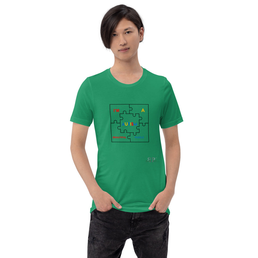 AUTISM- I am a Beautiful Puzzle Unisex T-Shirt
