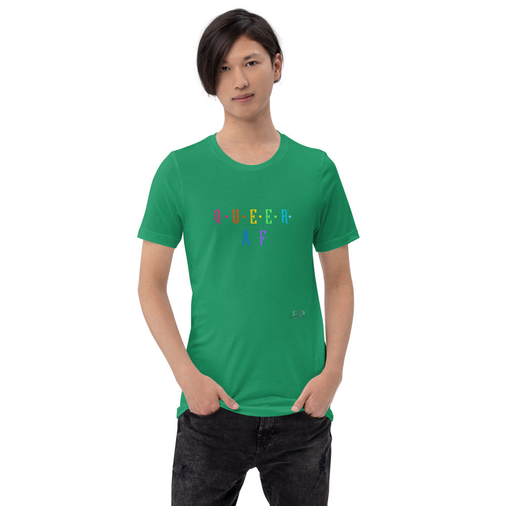 Queer AF Short-Sleeve Unisex T-Shirt