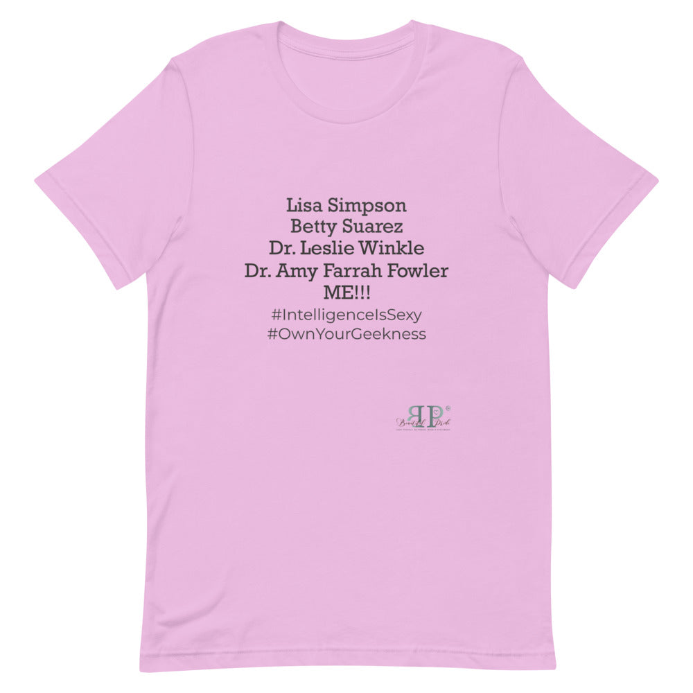 Intelligence Is Sexy Unisex T-Shirt -Female