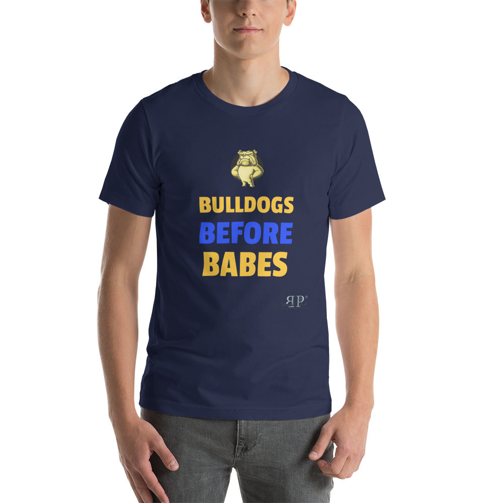 Bulldogs Before Babes Unisex T-Shirt