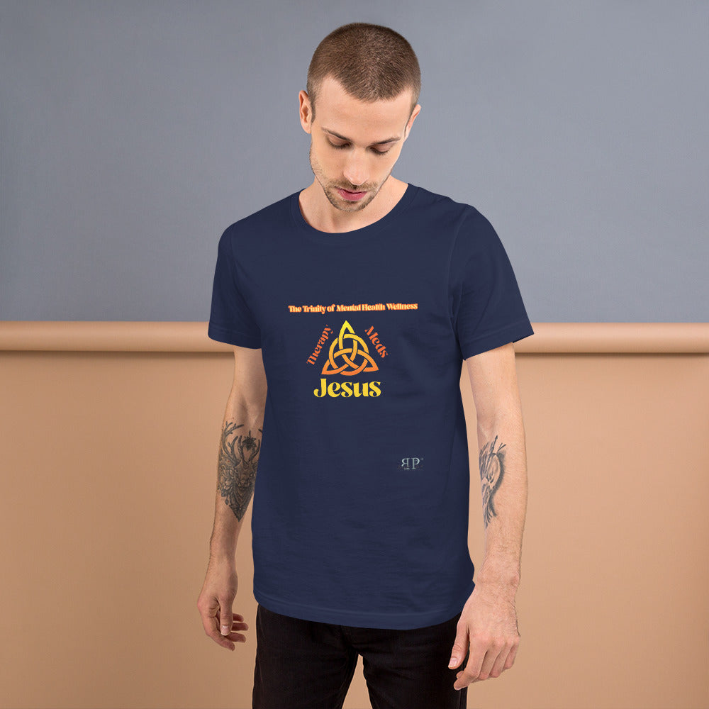 Mental Health Trinity Unisex t-shirt