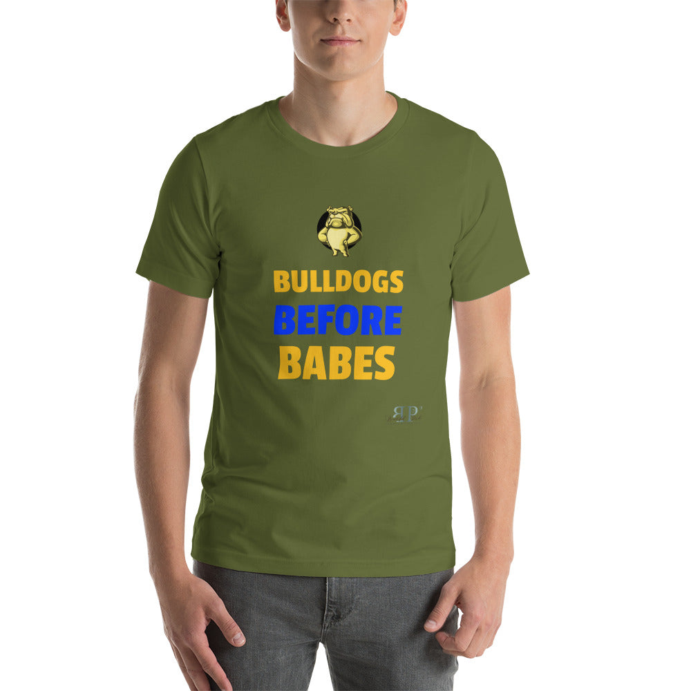 Bulldogs Before Babes Unisex T-Shirt