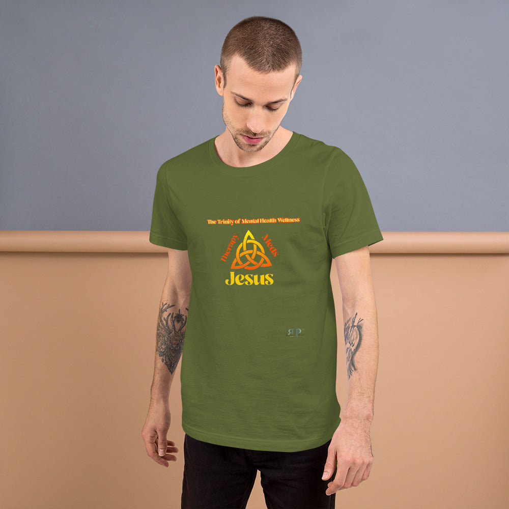 Mental Health Trinity Unisex t-shirt