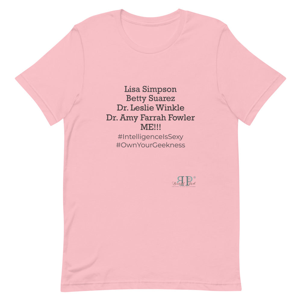 Intelligence Is Sexy Unisex T-Shirt -Female