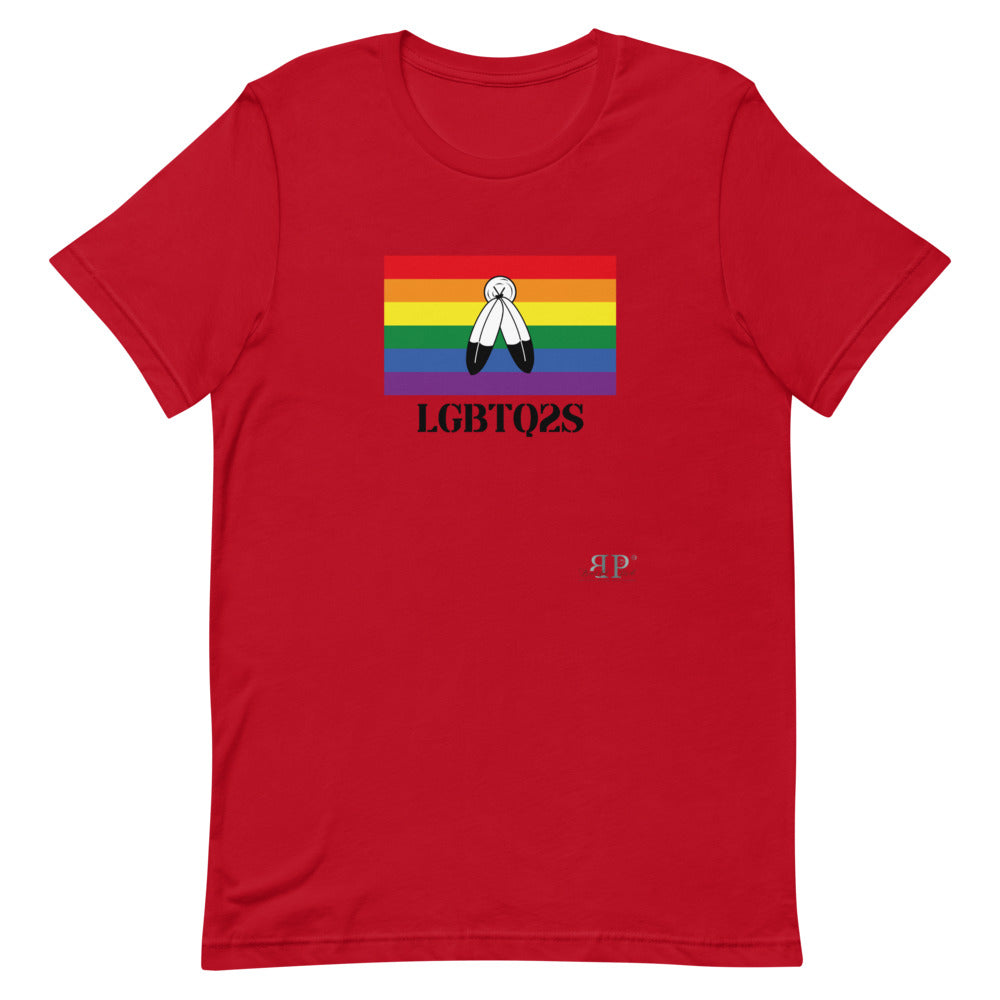 LGBTQ 2 Spirited Short-Sleeve Unisex T-Shirt