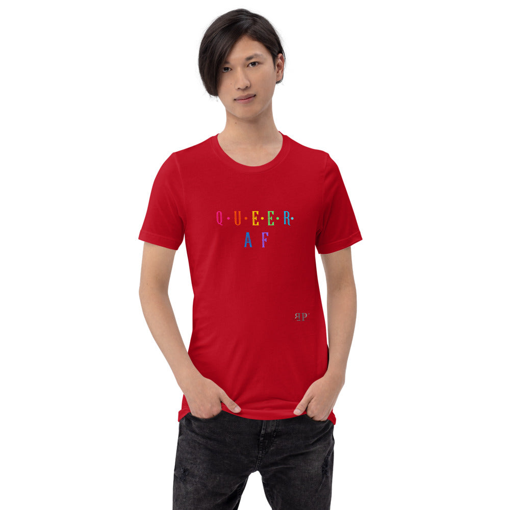 Queer AF Short-Sleeve Unisex T-Shirt