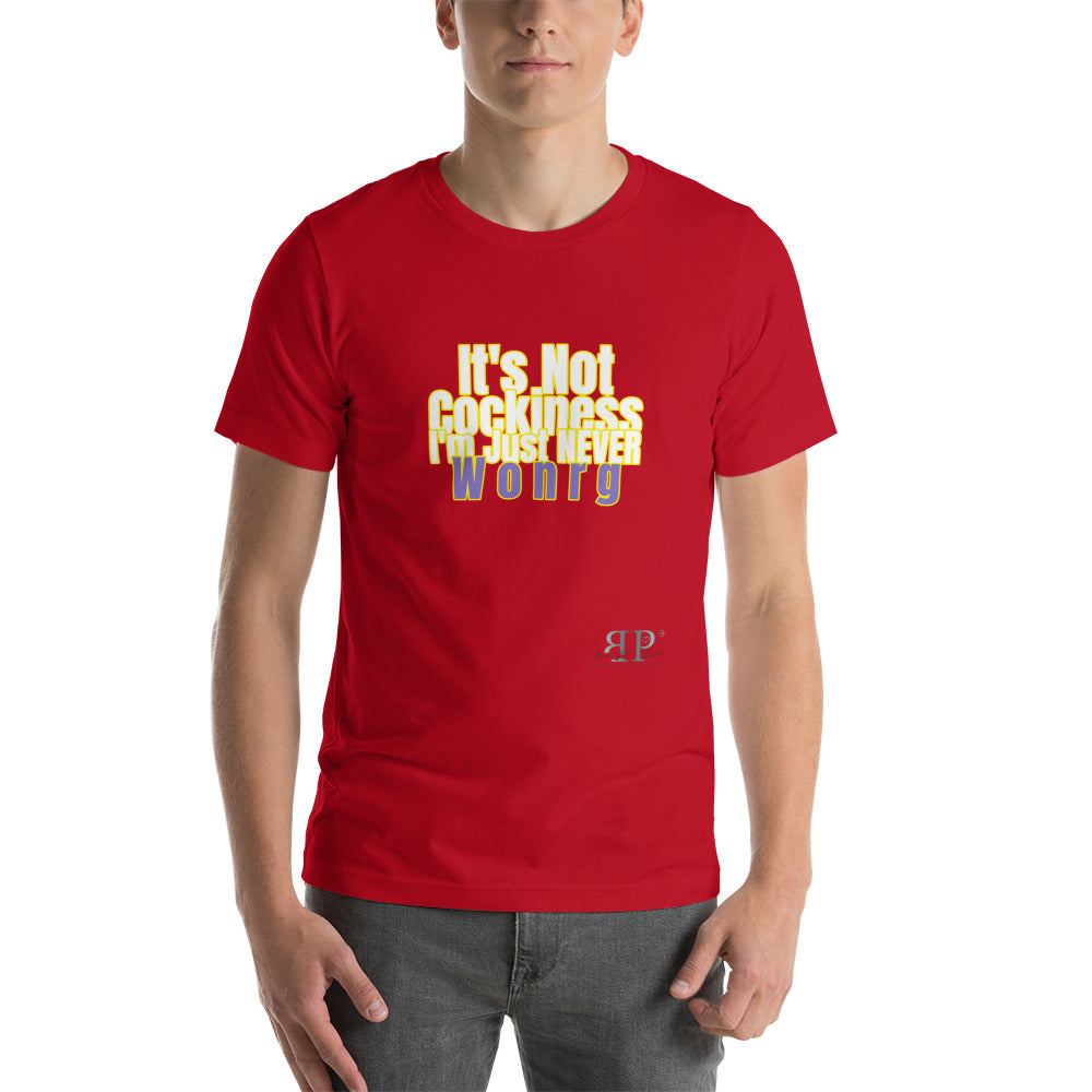 I'm never Worng Unisex T-Shirt