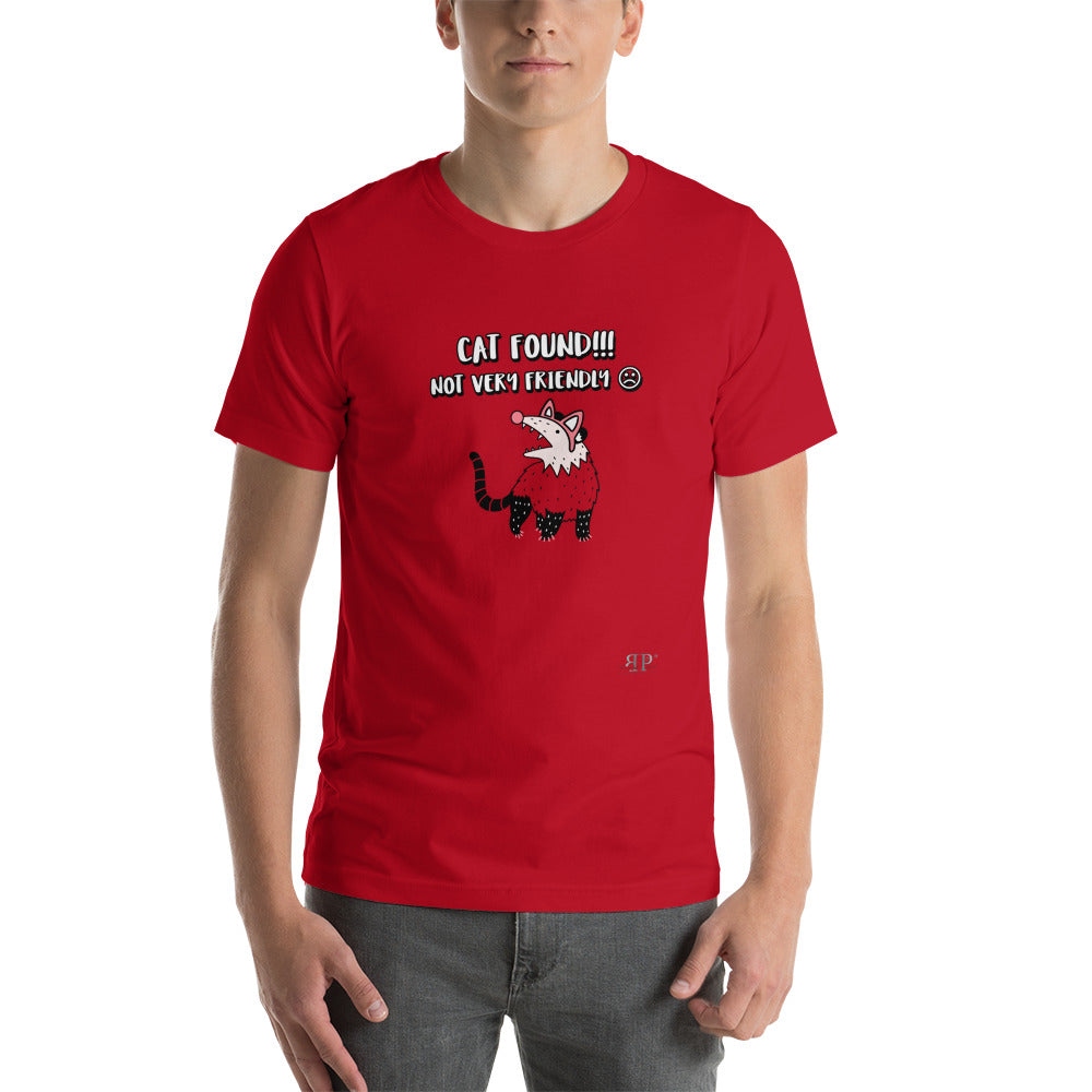 "Cat" Found Unisex T-Shirt