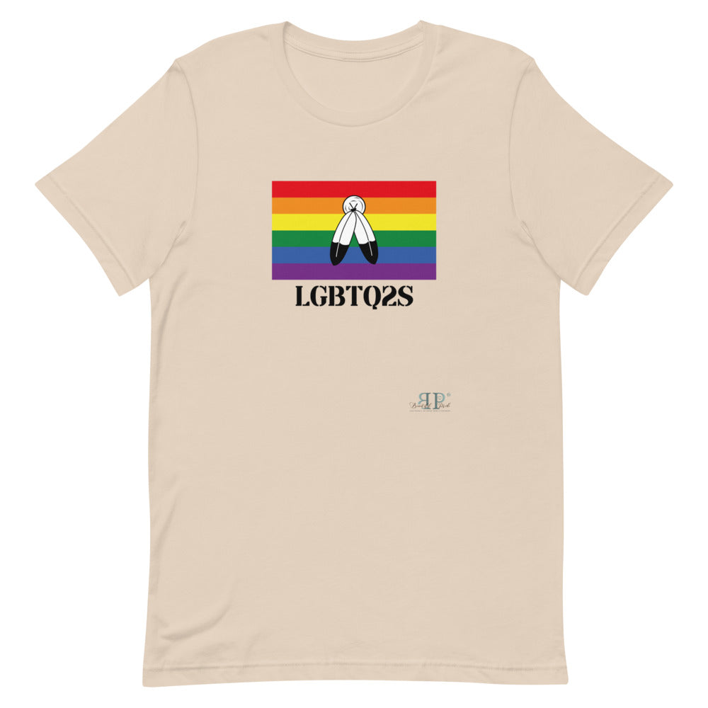 LGBTQ 2 Spirited Short-Sleeve Unisex T-Shirt