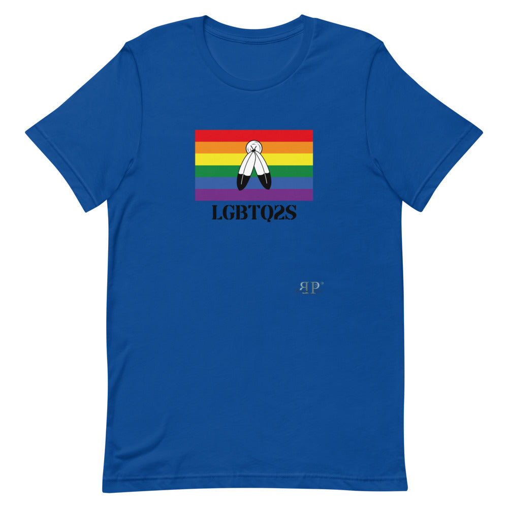 LGBTQ 2 Spirited Short-Sleeve Unisex T-Shirt