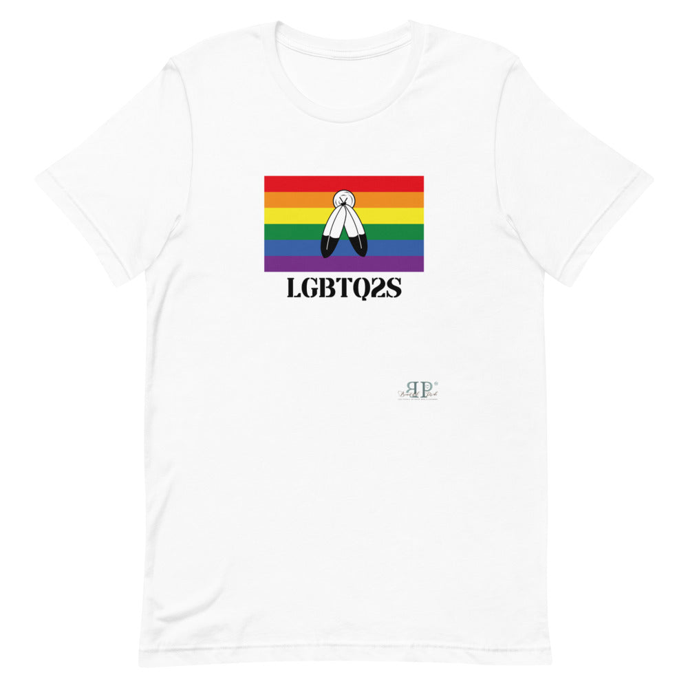LGBTQ 2 Spirited Short-Sleeve Unisex T-Shirt